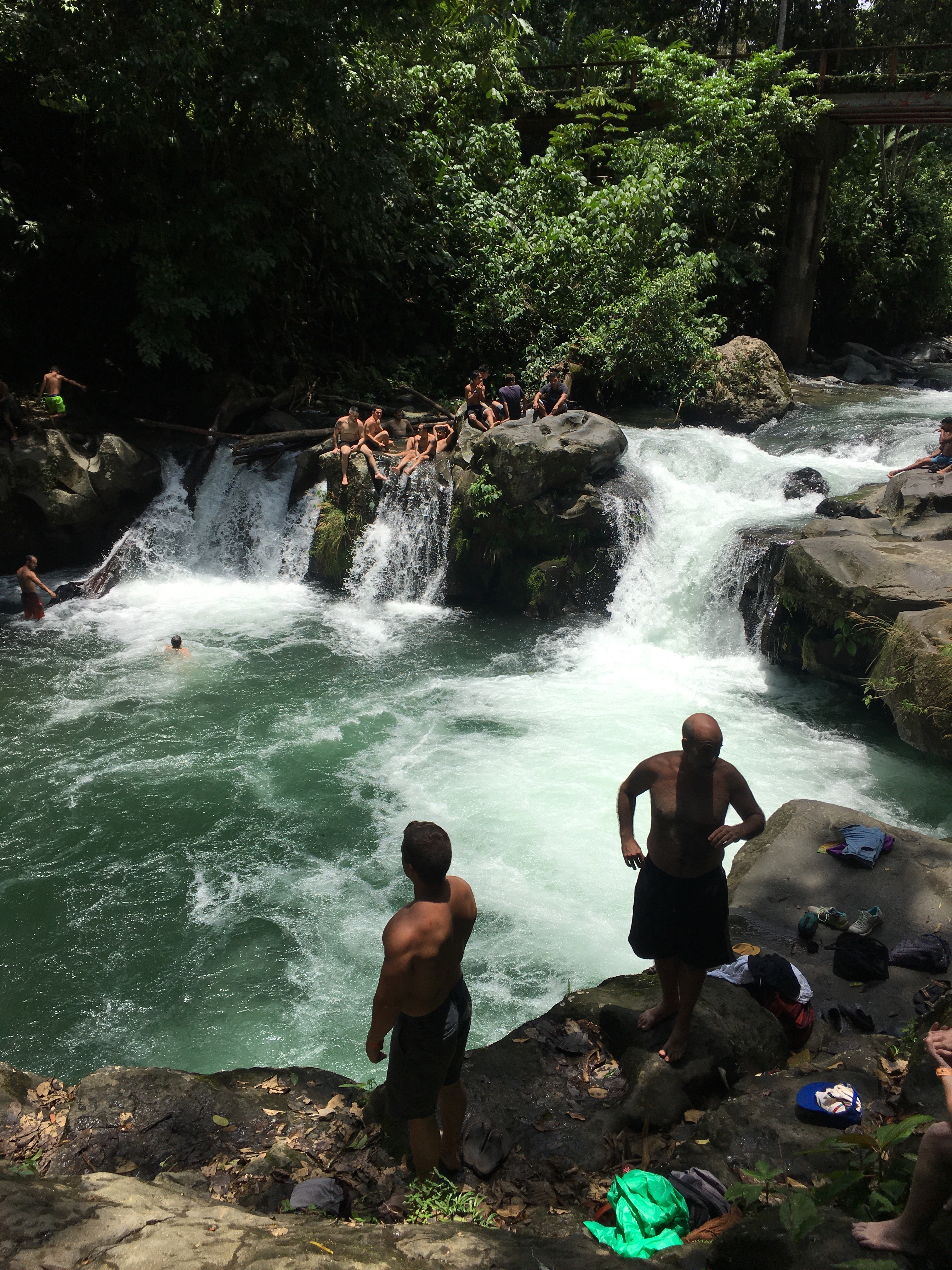 "El Salto" and Free Hot Springs, Arenal Volcano Area